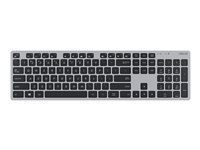 ASUS W5000 - Juego de teclado y ratón - inalámbrico - 2.4 GHz - gris 90XB0430-BKM0I0