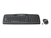 Logitech Wireless Combo MK330 - Juego de teclado y ratón - inalámbrico - 2.4 GHz - belga 920-003984