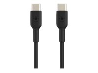 Belkin BOOST CHARGE - Cable USB - USB-C (M) a USB-C (M) - 1 m - negro CAB003BT1MBK