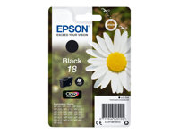 Epson 18 - 5.2 ml - negro - original - cartucho de tinta - para Expression Home XP-212, 215, 225, 312, 315, 322, 325, 412, 415, 422, 425 C13T18014012