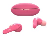 Belkin SoundForm Nano for Kids - Auriculares inalámbricos con micro - en oreja - Bluetooth - rosa PAC003BTPK