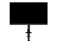 AOC AS110D0 - Kit de montaje - brazo ajustable - para pantalla LCD - aleación de aluminio - negro - tamaño de pantalla: hasta 27" - montable en escritorio AS110D0