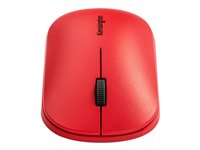 Kensington SureTrack - Ratón - óptico - 4 botones - inalámbrico - 2.4 GHz, Bluetooth 3.0, Bluetooth 5.0 LE - receptor inalámbrico USB - rojo K75352WW