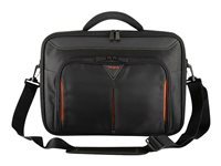 Targus Classic+ Clamshell - Funda de transporte para portátil - 15" - 15.6" - negro, rojo CN415EU