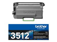 Brother TN3512 - Negro - original - cartucho de tóner - para Brother DCP-L6600, HL-L6250, L6300, L6400, L6450, MFC-L6800, L6900, L6950, L6970 TN3512