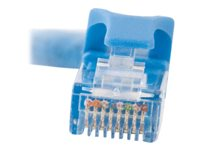 C2G Cat6 Booted Unshielded (UTP) Network Patch Cable - Cable de interconexión - RJ-45 (M) a RJ-45 (M) - 100 m - UTP - CAT 6 - moldeado, sin enganches, trenzado - azul 83397