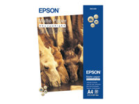 Epson - Mate - A4 (210 x 297 mm) - 167 g/m² - 50 hoja(s) papel - para EcoTank ET-2850, 2851, 2856, 4850, L6460; SureColor SC-P700, P900; WorkForce Pro WF-C5790 C13S041256