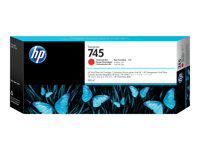 HP 745 - 300 ml - gran capacidad - rojo cromático - original - DesignJet - cartucho de tinta - para DesignJet HD Pro MFP, Z2600 PostScript, Z5600 PostScript F9K06A