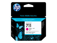 HP 711 - Paquete de 3 - 29 ml - magenta - original - DesignJet - cartucho de tinta - para DesignJet T100, T120, T120 ePrinter, T125, T130, T520, T520 ePrinter, T525, T530 CZ135A