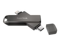 SanDisk iXpand Luxe - Unidad flash USB - 128 GB - USB-C / Lightning SDIX70N-128G-GN6NE