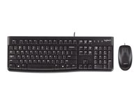 Logitech Desktop MK120 - Juego de teclado y ratón - USB - Inglés 920-002552