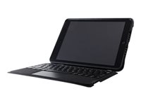 OtterBox Unlimited Series - Caja de teclado y folio - con panel táctil - Bluetooth - español - cristal negro teclado, cristal negro maleta - para Apple 10.2-inch iPad (7ª generación, 8ª generación) 77-82346