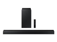 Samsung HW-A450 - Sistema de barra de sonido - canal 2.1 - inalámbrico - Bluetooth - 300 vatios (Total) - negro HW-A450/ZF