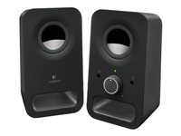 Logitech Z150 - Altavoces - para PC - 3 vatios (Total) - negro 980-000816