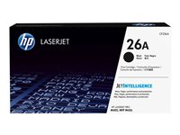 HP 26A - Negro - original - LaserJet - cartucho de tóner (CF226A) - para LaserJet Pro M402, MFP M426 CF226A