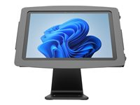 Compulocks Surface Pro Rotating Counter Stand Kiosk - Base - para PC Tablet - carcasa giratoria - bloqueable - aluminio de alta calidad - negro - tamaño de pantalla: 13" - parte superior del contador, independiente - para Microsoft Surface Pro 8 303B580SPSB