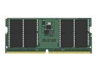 Kingston - DDR5 - módulo - 32 GB - SO DIMM de 262 contactos - 4800 MHz / PC5-38400 - CL40 - 1.1 V - sin búfer - no ECC - para Dell 34XX; Inspiron 14, 16; Vostro 7620; HP EliteBook 86X G9; ZBook Power G9, Studio G9 KCP548SD8-32