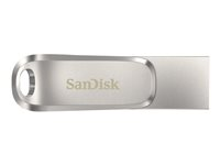 SanDisk Ultra Dual Drive Luxe - Unidad flash USB - 256 GB - USB 3.1 Gen 1 / USB-C SDDDC4-256G-G46