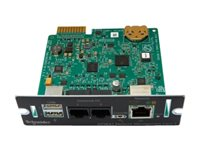 APC Network Management Card 3 with PowerChute Network Shutdown & Environmental Monitoring - Adaptador de administración remota - GigE - 1000Base-T - para P/N: SMTL2200RM2UC, SMTL2200RM2UCNC, SMTL3000RM2UC, SMTL3000RM2UCNC, SMX1500RM2UCNC AP9641