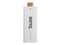 BenQ Qcast - Adaptador de distribución de medios en la red - 802.11b/g/n - para BenQ GP30, LH710, LH930, LU710, MW724, MW853, MX602, MX723, MX852, W1070, W1080, W1350 5J.JCK28.E01