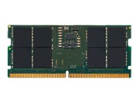 Kingston - DDR5 - módulo - 16 GB - SO DIMM de 262 contactos - 4800 MHz / PC5-38400 - CL40 - 1.1 V - sin búfer - no ECC - para Dell 34XX, 7770; Inspiron 14, 16; Vostro 7620; Lenovo ThinkPad P15v Gen 3 KCP548SS8-16