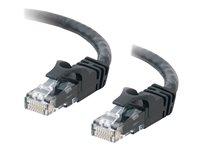 C2G Cat6 Booted Unshielded (UTP) Network Patch Cable - Cable de interconexión - RJ-45 (M) a RJ-45 (M) - 10 m - UTP - CAT 6 - moldeado, sin enganches, trenzado - negro 83412