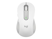 Logitech Signature M650 L for Business - Ratón - diestro - 5 botones - inalámbrico - Bluetooth, 2.4 GHz - receptor de USB Logitech Logi Bolt - blanco hueso 910-006349