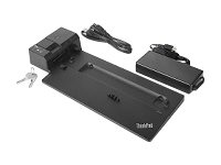 Lenovo ThinkPad Ultra Docking Station - Estación de conexión - VGA, HDMI, 2 x DP - 135 vatios - Corea, Europa - para The dock is only compatible with qualified LAN enabled laptops (please check the LAN port on your machine): ThinkPad L490; L590; P14s Gen 1; P43s; P52s; P53s; T14 Gen 1; T14s Gen 1; T480; T490; T495; T580; T590; X1 Carbon (7th Gen); X1 Carbon Gen 8; X1 Yoga (4th Gen); X1 Yoga Gen 5; X13 Yoga Gen 1 40AJ0135EU