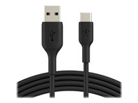 Belkin BOOST CHARGE - Cable USB - USB-C (M) a USB (M) - 15 cm - negro CAB001BT0MBK