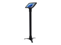 Compulocks Surface Pro Adjustable Height Floor Stand - Base - portátil - para PC Tablet - carcasa - bloqueable - aluminio de alta calidad - negro - tamaño de pantalla: 13" - de suelo - para Microsoft Surface Pro 8 147B580SPSB