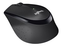 Logitech M330 SILENT PLUS - Ratón - 3 botones - inalámbrico - 2.4 GHz - receptor inalámbrico USB - negro 910-004909