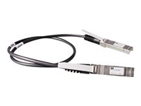 HPE X240 Direct Attach Cable - Cable de red - SFP+ a SFP+ - 0.65 m - para HPE 5120, 5500, 59XX, 75XX; FlexFabric 1.92, 11908; Modular Smart Array 1040 JD095C