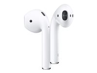 Apple AirPods with Charging Case - 2ª generación - auriculares inalámbricos con micro - auriculares de oído - Bluetooth - para iPad/iPhone/iPod/TV/Watch MV7N2TY/A?ES