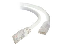 C2G - Cable de interconexión - RJ-45 (M) a RJ-45 (M) - 1.5 m - UTP - CAT 6 - atornillado, sin enganches - blanco 82485