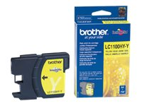 Brother LC1100HYY - Alto rendimiento - amarillo - original - cartucho de tinta - para Brother DCP-6690CW, MFC-5890CN, MFC-5895CW, MFC-6490CW, MFC-6890CDW; Justio MFC-5890CN LC1100HYY