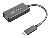 Lenovo - Adaptador USB / VGA - USB-C (M) a HD-15 (VGA) (H) - admite 1920x1200 (WUXGA) - CRU - para ThinkBook 14s Yoga G2 IAP; ThinkPad L13 Yoga Gen 3; P16 Gen 1; T14s Gen 3; X1 Nano Gen 2 4X90M42956