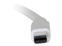 C2G 2m Mini DisplayPort Extension Cable M/F - White - Cable alargador de DisplayPort - Mini DisplayPort (H) a Mini DisplayPort (M) - 2 m - blanco 84414