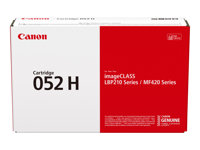 Canon 052 H - Gran capacidad - negro - original - cartucho de tóner - para imageCLASS LBP212, LBP215, MF429; i-SENSYS LBP212, LBP214, LBP215, MF421, MF426, MF429 2200C002