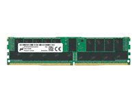 Micron - DDR4 - módulo - 16 GB - DIMM de 288 contactos - 3200 MHz / PC4-25600 - CL22 - 1.2 V - registrado - ECC MTA18ASF2G72PDZ-3G2E1R