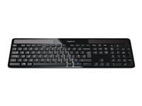 Logitech Wireless Solar K750 - Teclado - inalámbrico - 2.4 GHz - inglés 920-002929