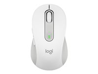 Logitech Signature M650 L LEFT - Ratón - tamaño grande - zurdo - óptico - 5 botones - inalámbrico - Bluetooth, 2.4 GHz - receptor de USB Logitech Logi Bolt - blanco hueso 910-006240