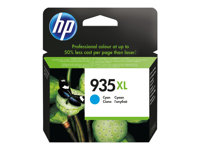 HP 935XL - Alto rendimiento - cián - original - cartucho de tinta - para Officejet 6812, 6815, 6820; Officejet Pro 6230, 6230 ePrinter, 6830 C2P24AE#BGY