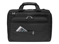 Targus CitySmart High Capacity Topload - Funda de transporte para portátil - 14" - 15.6" - gris, negro TBT915EU