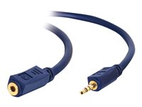 C2G Velocity - Cable alargador de audio - miniconector estéreo macho a miniconector estéreo hembra - 5 m - blindado 80287