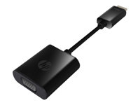 HP HDMI to VGA Display Adapter - Adaptador de vídeo - HD-15 (VGA) hembra a HDMI macho - para EliteBook 830 G6; ZBook 15u G5, 15v G5, 17 G3, 17 G4, 17 G5, 17 G6, Create G7 H4F02AA#AC3