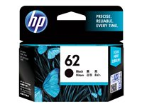 HP 62 - Negro - original - blíster - cartucho de tinta - para Envy 55XX, 56XX, 76XX; Officejet 200, 250, 57XX, 8040 C2P04AE#301