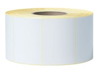 Brother - Sin revestimiento - blanco - 102 x 74 mm 2940 etiqueta(s) (1 bobina(s) x 2940) etiquetas troqueladas - para Brother TJ-4020, 4120, 4520, 4522; Titan Industrial Printer TJ-4420, 4422, 4520, 4522 BUS1J074102203