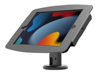 Compulocks Rise Space iPad Mini 8.3" Kiosk 4" Pole - Base - para PC Tablet - bloqueable - aluminio de alta calidad - negro - tamaño de pantalla: 8.3" - montable en escritorio, base de montaje - para Apple iPad mini (6ª generación) TCDP04830IPMSB