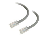 C2G Cat5e Non-Booted Unshielded (UTP) Network Patch Cable - Cable de interconexión - RJ-45 (M) a RJ-45 (M) - 10 m - UTP - CAT 5e - trenzado, uniboot - gris 83007