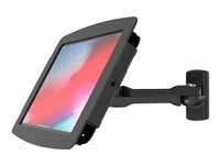 Compulocks Space Swing iPad Enclosure Stand - Carcasa - antirrobo - para PC Tablet - bloqueable - aluminio de alta calidad - negro - tamaño de pantalla: 11" - se puede instalar en la pared, se puede instalar en una superficie, parte superior del contador - para Apple iPad Pro de 11" (1ª generación, 2ª generación, 3ª generación) 827B211SENB